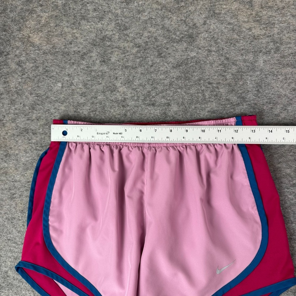 Nike Dri Fit Tempo Running Shorts 3" Lined Pink Womens Small S - Picture 8 of 12